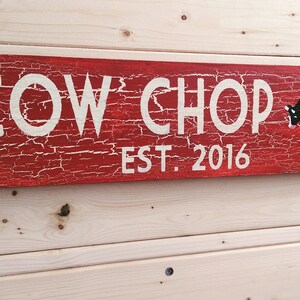 Personalized Horse Sign Custom Goat or Stable Sign Wooden Sign image 3