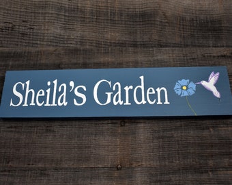 Personalized Garden Sign | Custom  Colors and Design | Mother's Day Gift