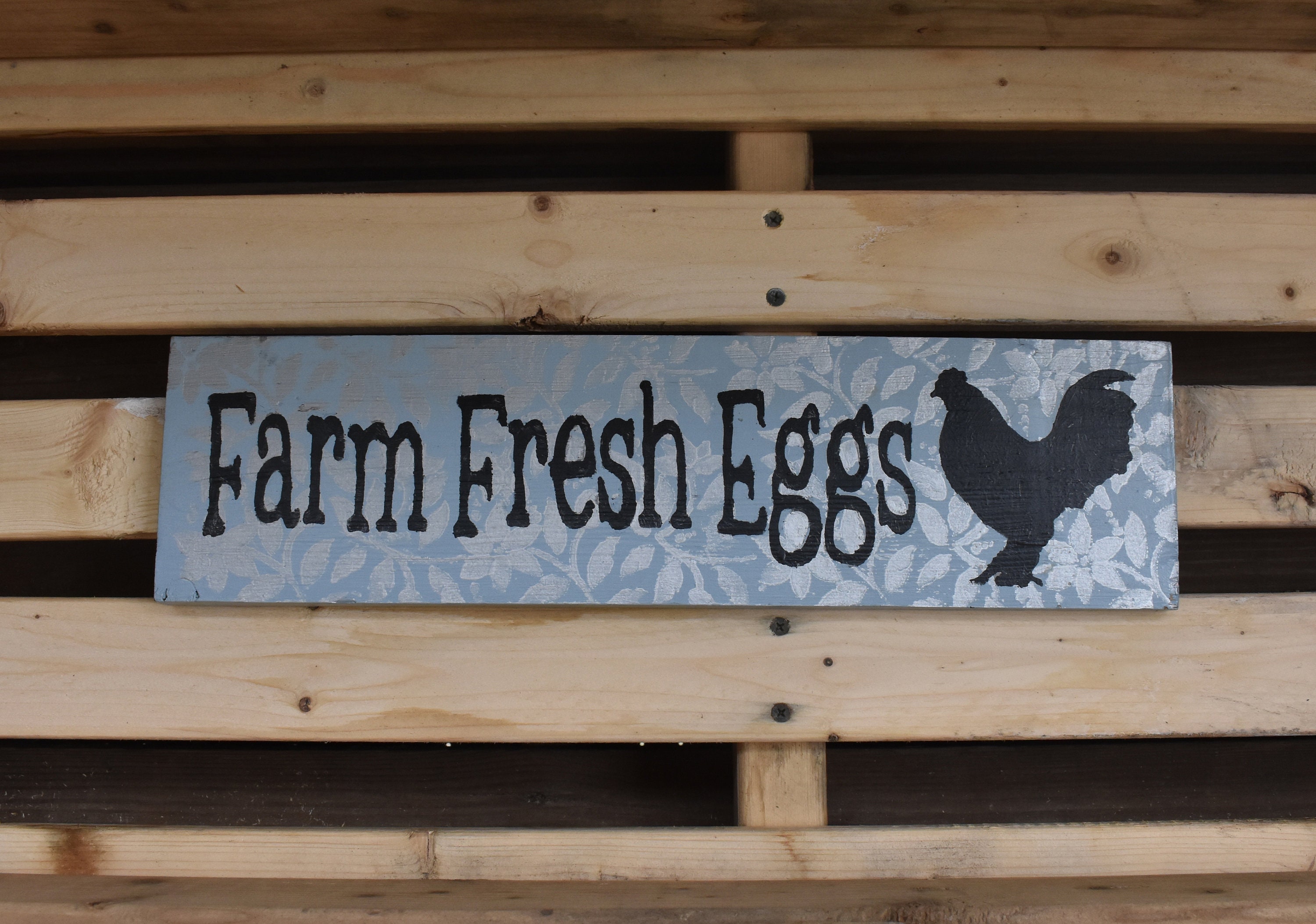 Fresh Eggs Sign | Farm Fresh Eggs for Sale | Blues - Tons of