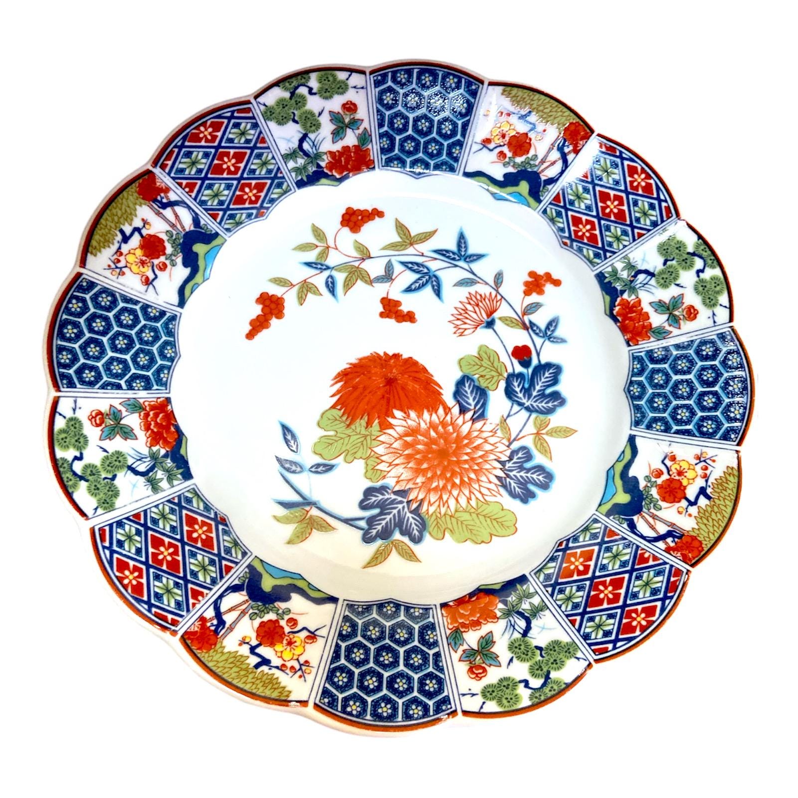 Fine China Japan Blue Flower - Etsy