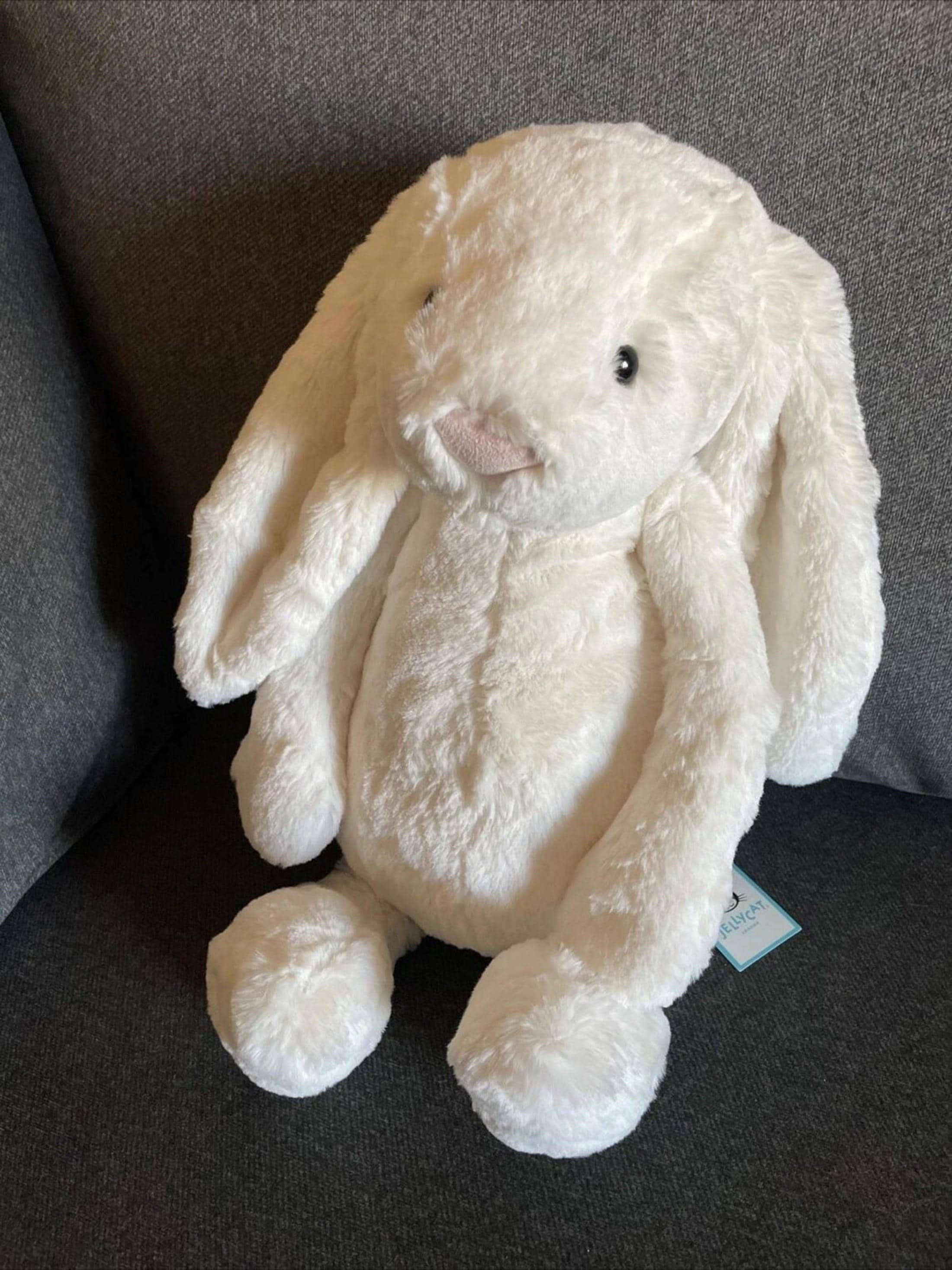 Jellycat Bashful Cream Bunny - Etsy