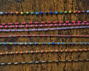 Handmade Beaded Chain