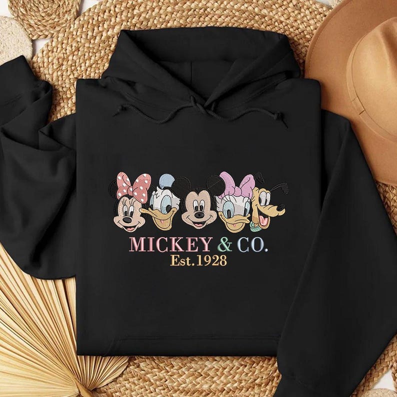 Mickey And Co. Est. 1928 Machine Embroidery File, Disney Mickey And Friends (Instant Download) image 8