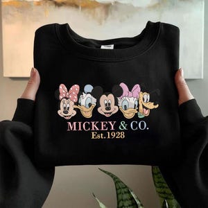 Mickey And Co. Est. 1928 Machine Embroidery File, Disney Mickey And Friends (Instant Download) image 2