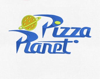 Toy Story Pizza Planet Machine Embroidery File, Disney Alien (Instant Download)