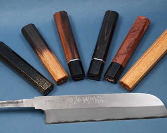 RESERVED (not available) - Usuba Knife 200mm | Sakai Ichimonji Mitsuhide Aogami | Custom Handle | Carbon Steel | Single Bevel | Ready to