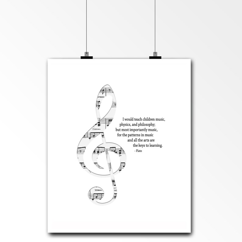 PLATO muziek citaat muziek piano leraren band regisseurs