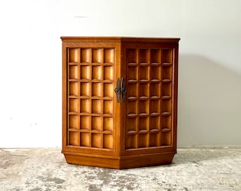 Vintage 1960s Mid Century Modern Mini Cabinet by Heritage Furniture