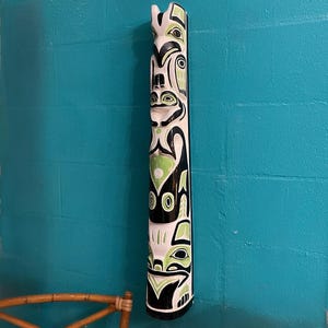 Vintage Ceramic Tlinglet Totem Pole