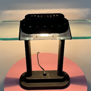 1980s Robert Sonneman Post Modern Halogen Desk Lamp
