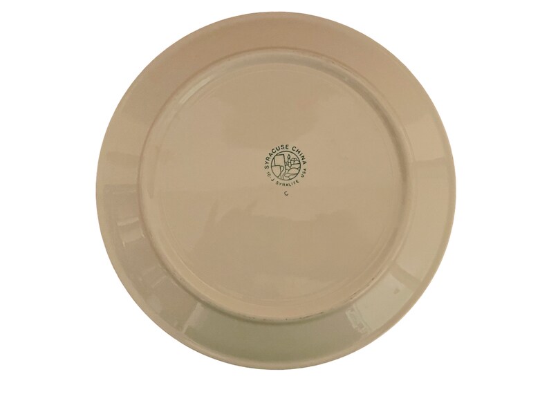 Vintage 1980s Syracuse Restaurantware Hotel Ezra Cornell 56 A Touch of Class Dinner Plate image 4