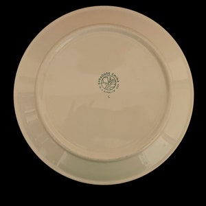 Vintage 1980s Syracuse Restaurantware Hotel Ezra Cornell 56 A Touch of Class Dinner Plate image 2