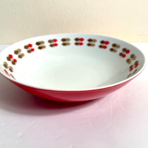 Vintage 1960s Mikasa Happy Time Serving Bowl