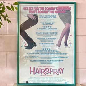 Vintage 80s Original John Waters Hairspray Movie Poster image 3