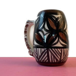 Vintage Ceramic Tapa Print Mug from Lotsa Pots Hawaii image 1