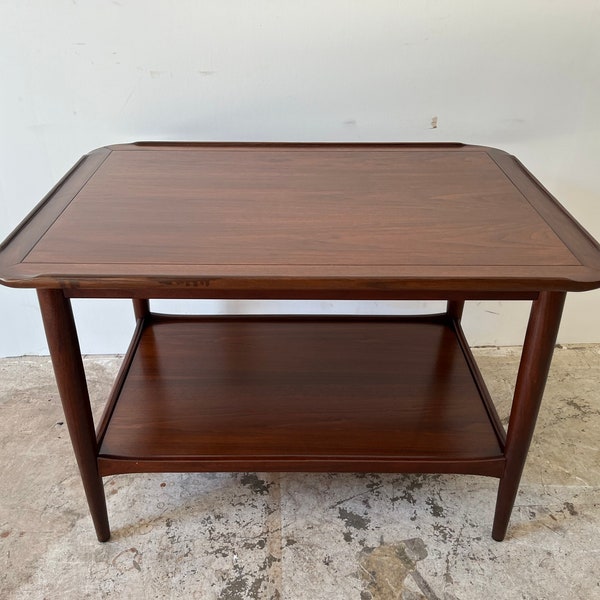 Mid Century End Table Etsy