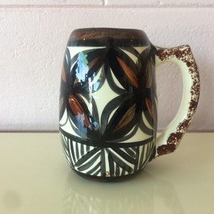 Vintage Ceramic Tapa Print Mug from Lotsa Pots Hawaii image 2