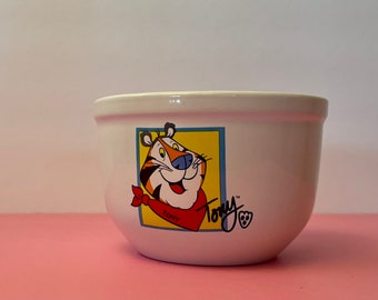Vintage Ceramic Tony The Tiger Cereal Bowl