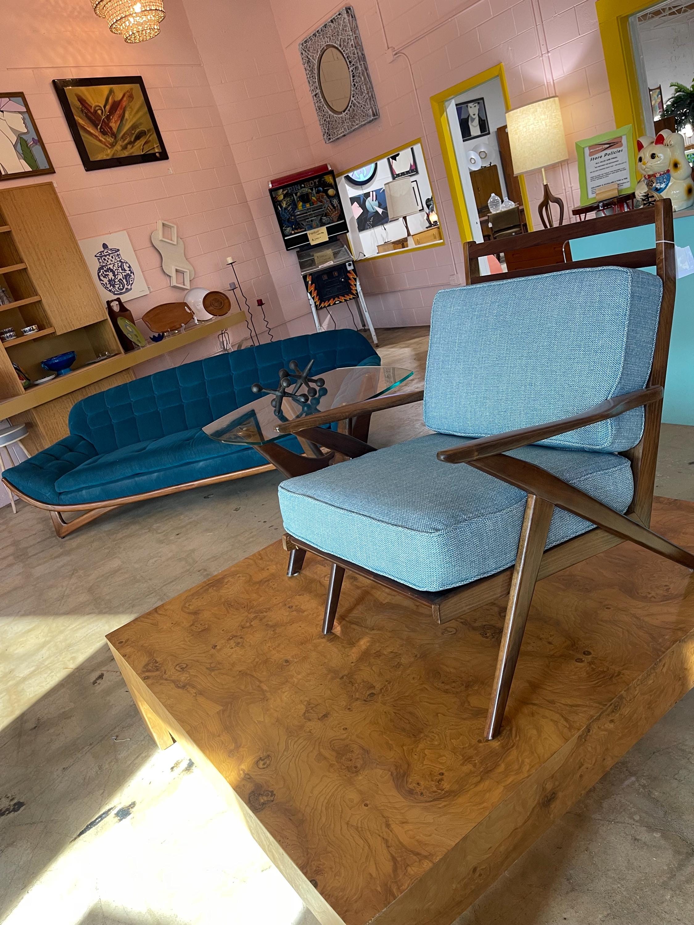 Mid Century Z Chair - Etsy
