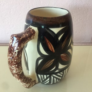 Vintage Ceramic Tapa Print Mug from Lotsa Pots Hawaii image 6