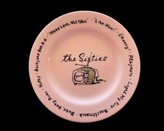 The Sixties Pottery Barn Millennium Decade 8-1/4” Salad Snack or Dessert Plate
