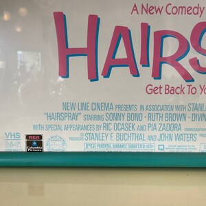 Vintage 80s Original John Waters Hairspray Movie Poster image 4