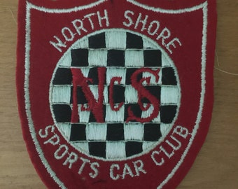 Vintage 1950s Car Club Crest Patch