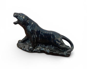 Vintage Mid Century 1960s Panther Planter