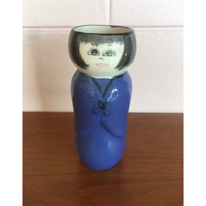 Vintage 1960s Girl in a Kimono Tiki Mug