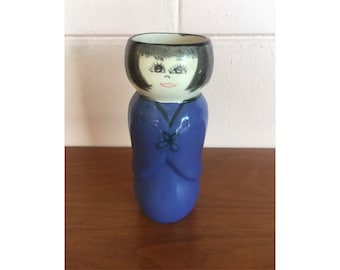 Vintage 1960s Girl in a Kimono Tiki Mug