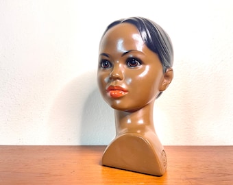 Vintage Hawaiiana 1950’s Ceramic Hawaiian Hula Girl Head