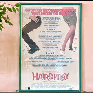 Vintage 80s Original John Waters Hairspray Movie Poster image 1