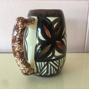 Vintage Ceramic Tapa Print Mug from Lotsa Pots Hawaii image 3