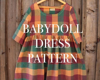 Modello per abito babydoll vintage Softpaw