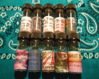 Perfume Oil Dram 3.7 ml Bottle From Lou Lou's Soaps, Scrubs, & Scents You Pick The Scent