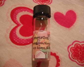 Aceite perfumado Conversation Hearts Dram de Lou Lou's Soaps, Scrubs, & Scents