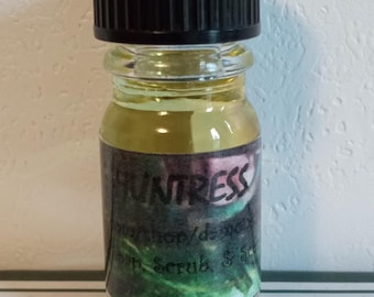 The Huntress 5ml Perfume Oil From Lou Lou's Soaps, Scrubs, & Scents/Leather/Vanilla/Smoke