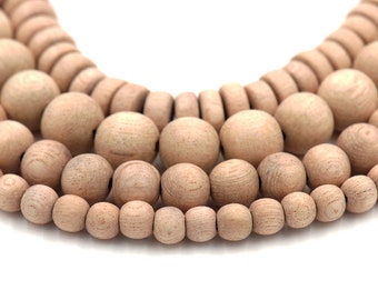 Indian Wood Beads 10 beads 10-12mm