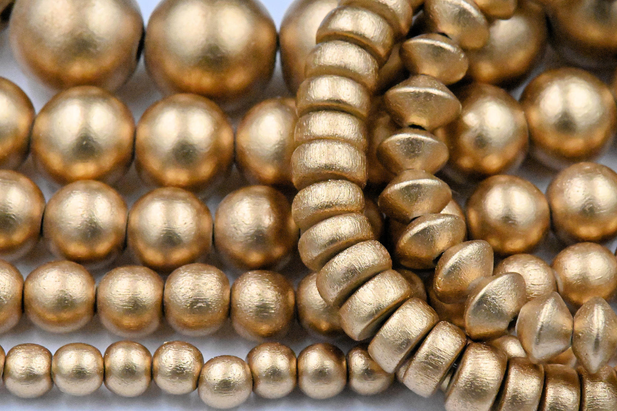 Antique Gold Beads 