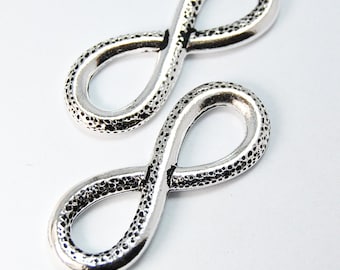 TierraCast Antique Silver Infinity Link -1