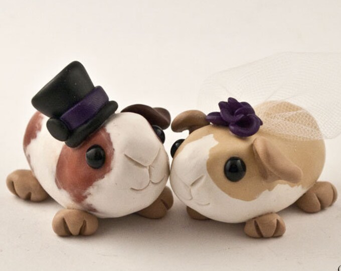 guinea pig cake topper