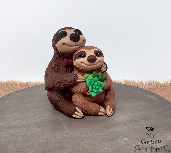 sloth animal figurines