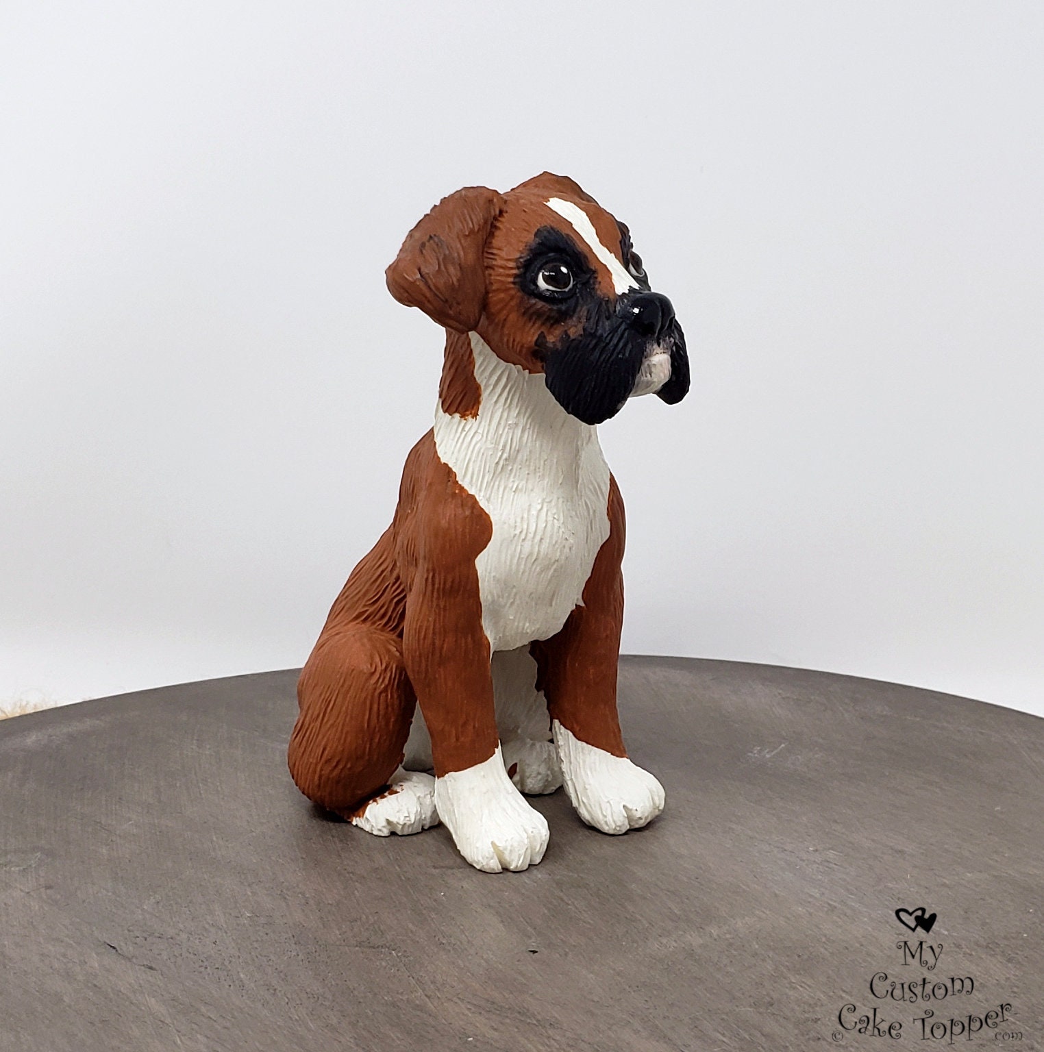 boxer dog cake