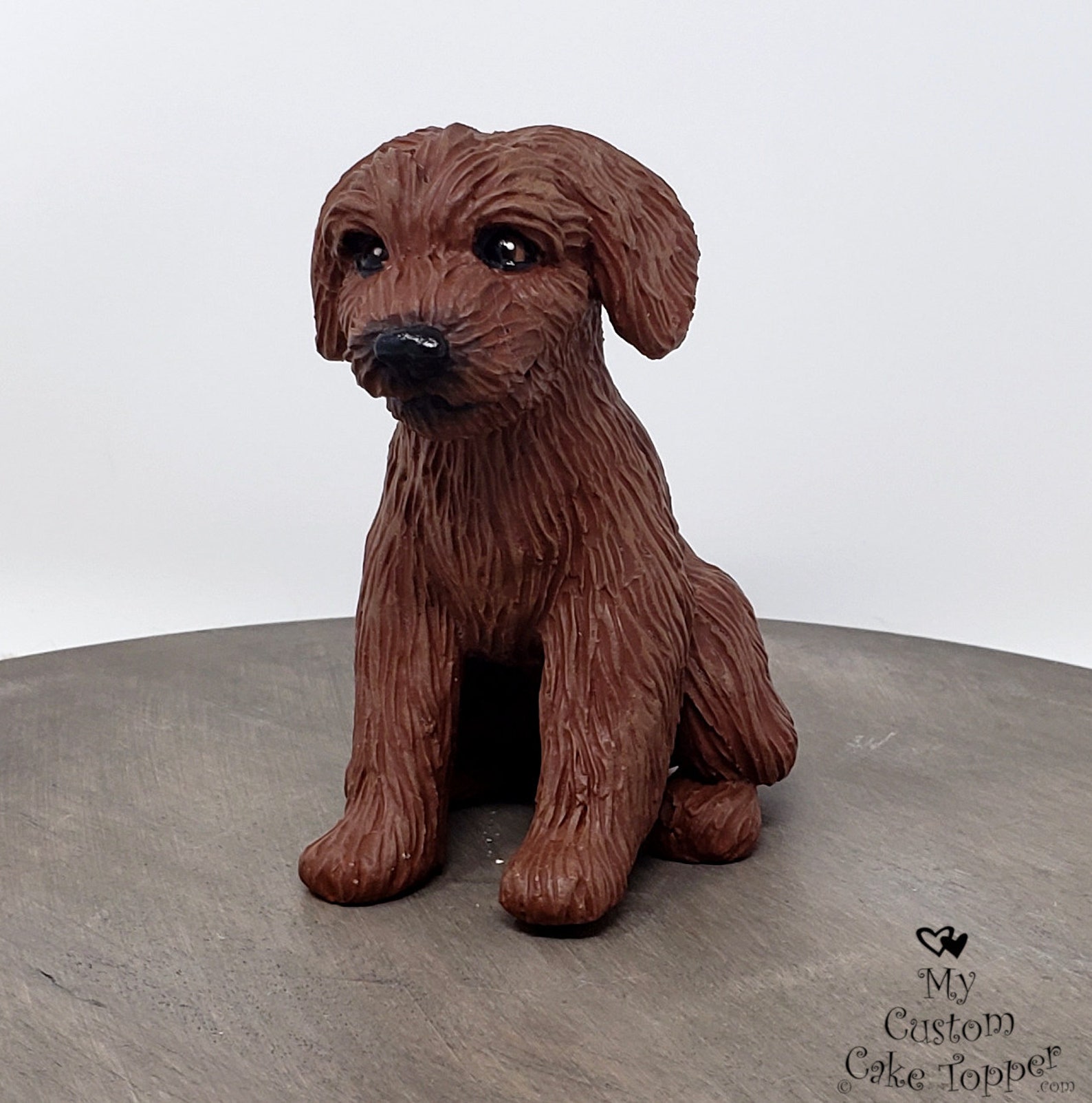 goldendoodle statue