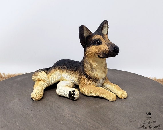 fondant german shepherd