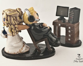 Computer Cake Topper Etsy