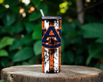 20oz Auburn Tigers Tumbler - War Eagle Gift