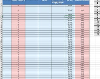 Construction Quoting & Tracking Template for Tradies | Excel + Google Sheets