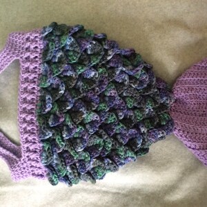 Mermaid Tail Tote Crochet Pattern image 3