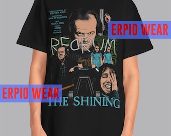 The Shining Movie T-shirt 1980 Horror Movie T-shirt